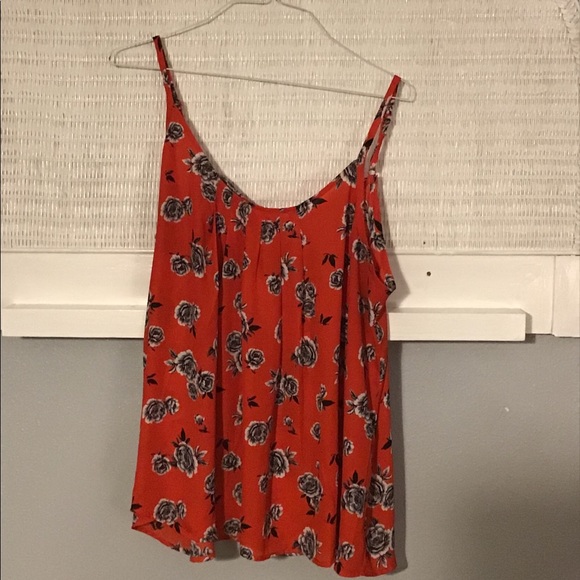 Torrid Floral Georgette Crisscross Cami - Picture 6 of 9